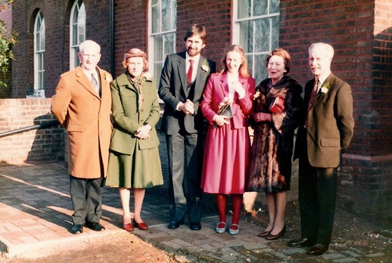 David Seargeant, Heather Cavell, Ben, Marilyn, Rosalie Seargeant, Edward Cavell