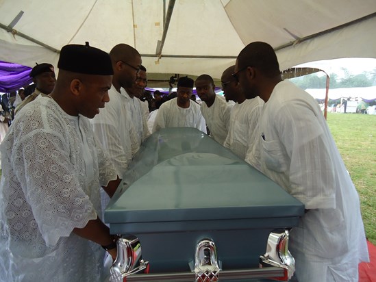 Sons and Brothers as Pallbearers