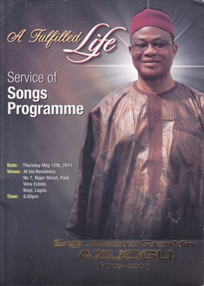 Daddy-Songs of Service Programme