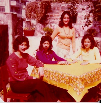 Ana Maria, Cintia, Fatima, Olivia-Macau 1975