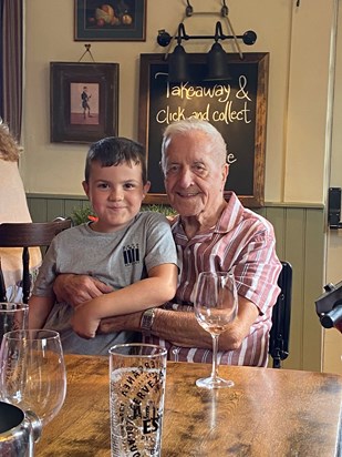 Ben and Great Grandad