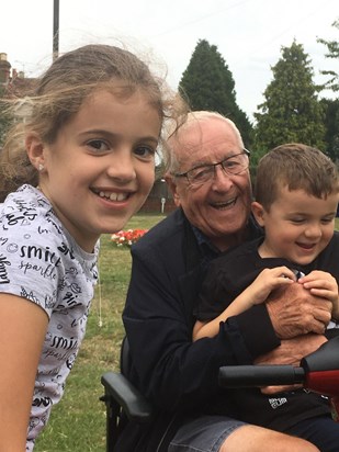 Great Grandad, Ben and Seren