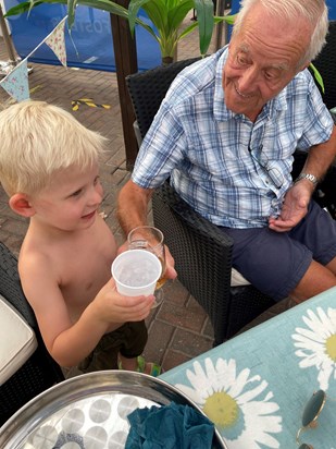 Parker & Great grandad 