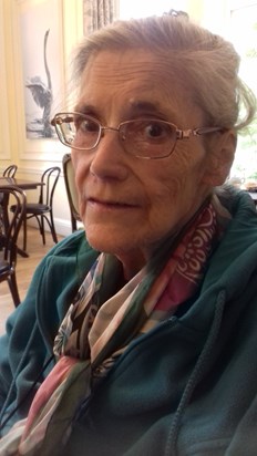 Ann Hawkes - Tea in Pembroke Lodge, Richmond Park - August 2017
