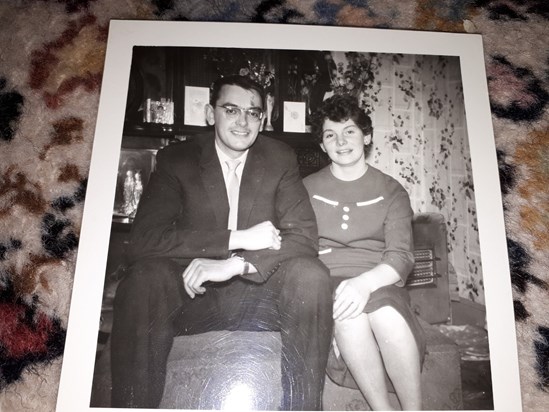 Mum and Dad. Young and in love xx