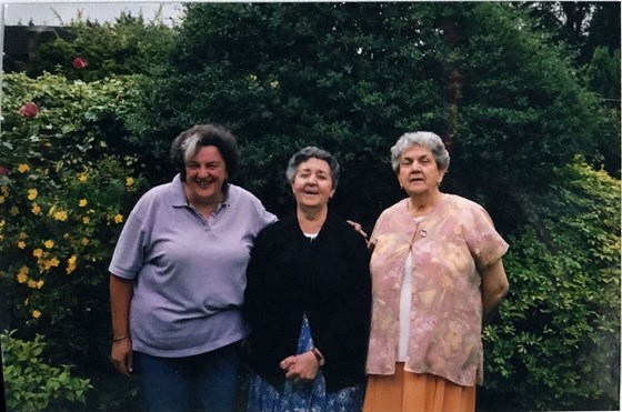 All together in heaven, hope you are laughing ladies xx