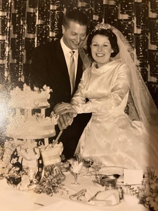 Our Wedding day 15th October 1966