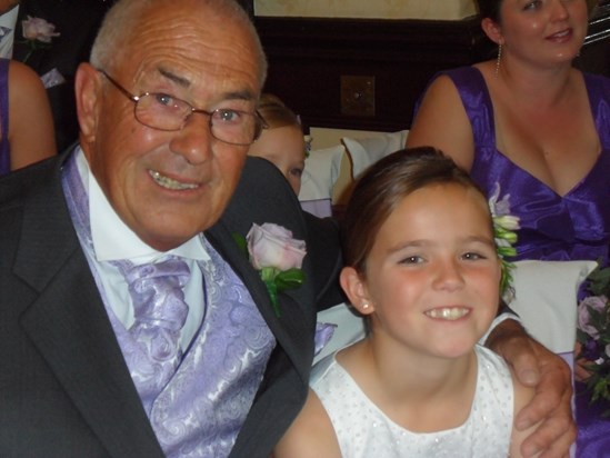 Dad & Amy- Leigh 16th July 2011