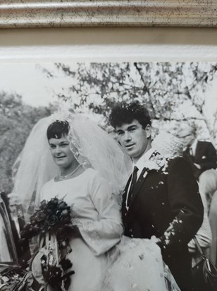 Mum & Dad Wedding Day 21.09.1968