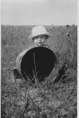 Dick--Pennington County, S.D. around age three.