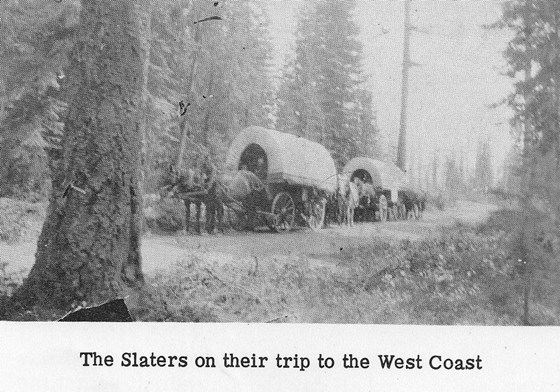 Slater Wagon Train Black Hills SD to Pacific Ocean (Puyallup, Wn.) 1925