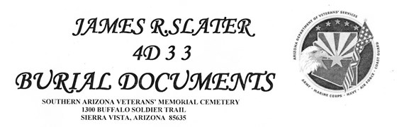 Dads' Burial ID Document