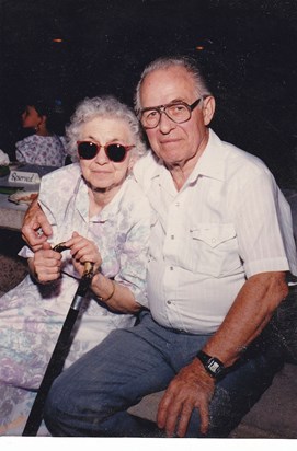 Dad and Laura in later years.