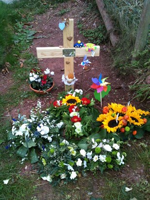 Alfie's resting place