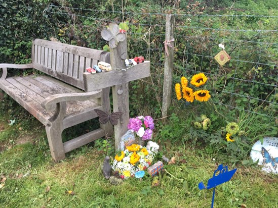 Flowers and tributes for your 6th angel birthday baby boy x