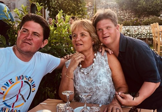 Family supper in Kefalonia, 2019 