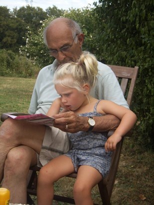 Gramps and Tahlia in France