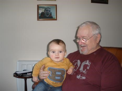 Robert with his Grandson 