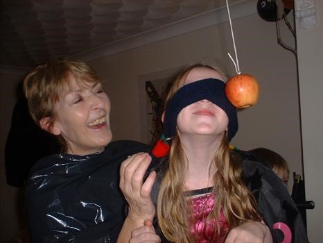 Mum & Charlotte doing Duckapple