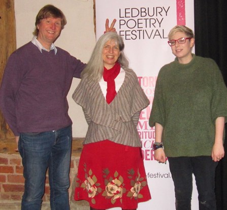 Mike Barfield, Anneliese and Sara Hirsch - Festival in a Day events. Hard work, but a lot of fun had by all!