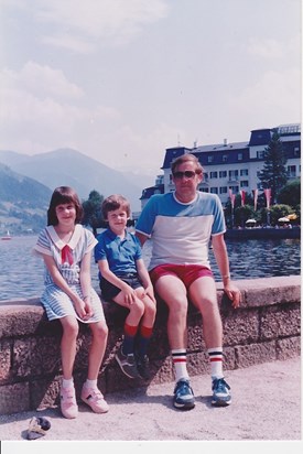 Alan with Children Gail and Richard