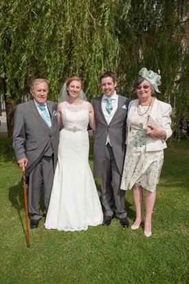 Son Richard and Daughter in Law Catherine's Wedding Day