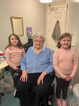 Nanna with Ailsa and Flora x