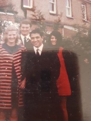 Jennifer, John & Brother Eugene. Such a happy day.