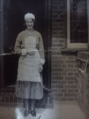 Nanny in 1938 ,in sutton england