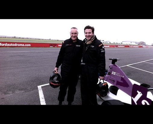 Racing Driver & Father.