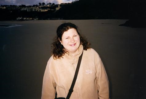 St Ives. Carbis Bay Beach. Cornwall.2003