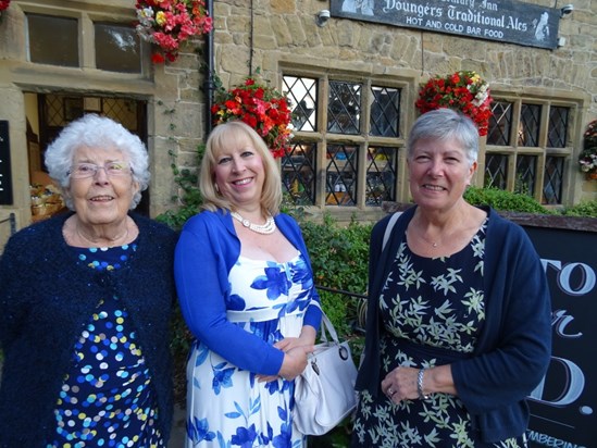 Ruth with mum and sister!