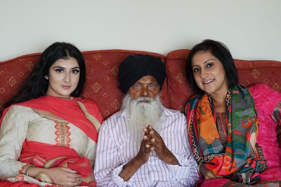 Baba, Gurleen and Tina