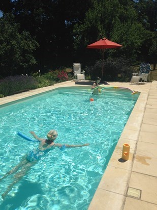 Pool time in France 2015