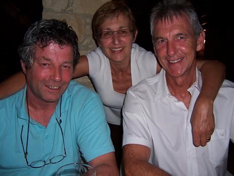 keith, gill and steve in cyprus