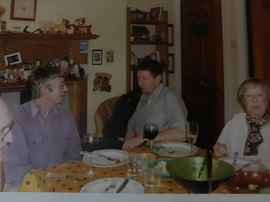 Gerard with Peter,John & Mum