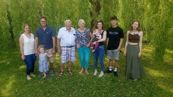 Alan and family,Sedlescombe 