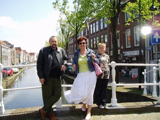 Holland 2005 with Monique and Guy