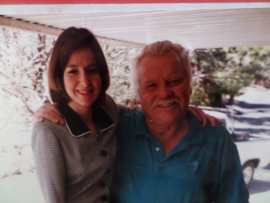 Glen with one of his daughters
