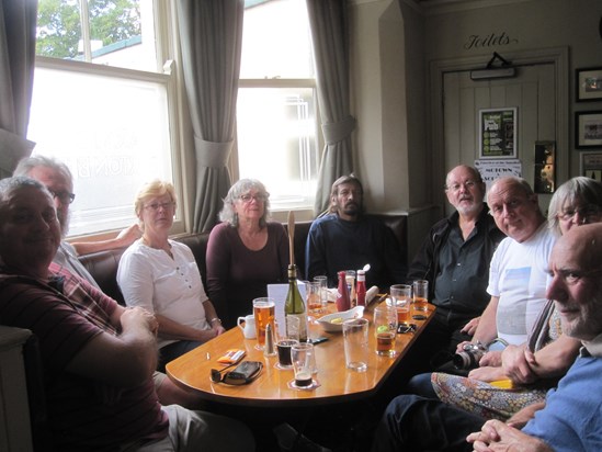 At the Junction with a few chums, August 2014