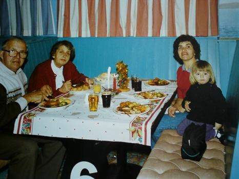 Grandad, Nan, Mum and I