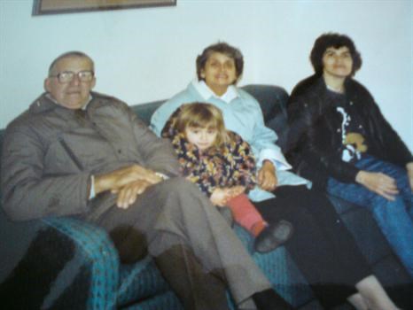 Grandad, Me, Nan and Mum