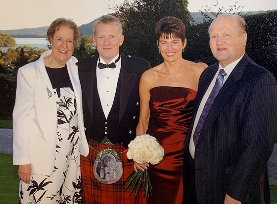 Uploaded by Paul - lovely memories of Dad and Joan at mine and Jo’s wedding