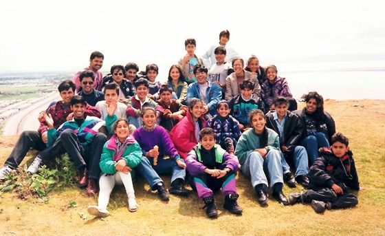 Ravi as a youth mentor for SNM’s children’s ‘sangat’. This was a day trip to Weston.