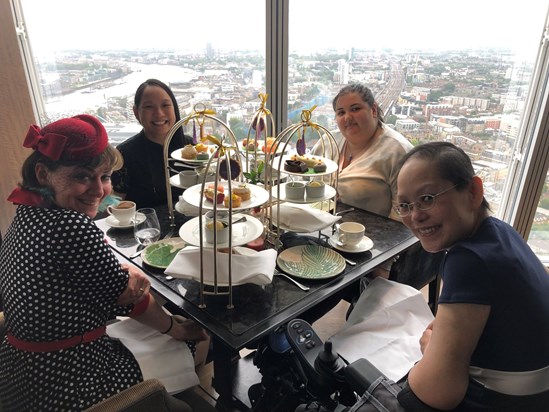 Afternoon Tea - Ting in The Shangri La The Shard 2021