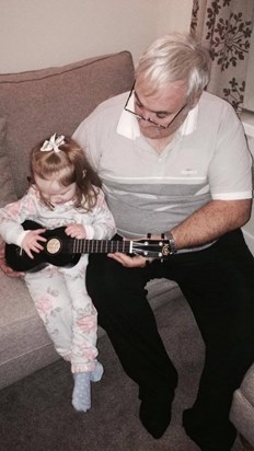 Loved teaching the children to play the ukulele
