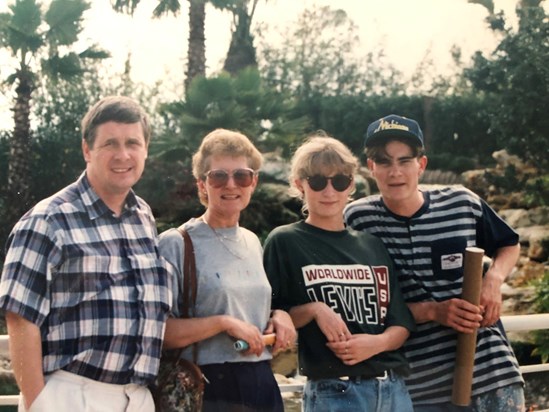 Mum, Dad, Steven & Alison