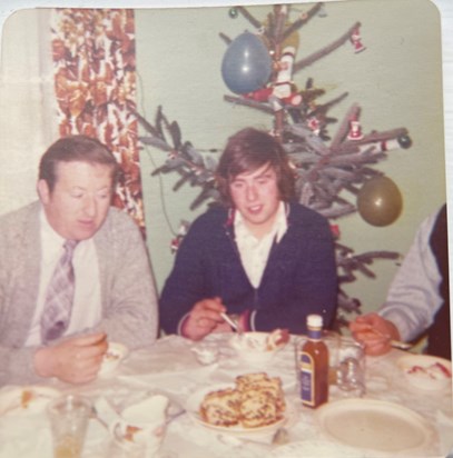 John and Noel, Christmas, Cloonagh - 1970’s