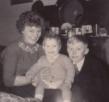 Mam, Malcolm & nephew Thomas