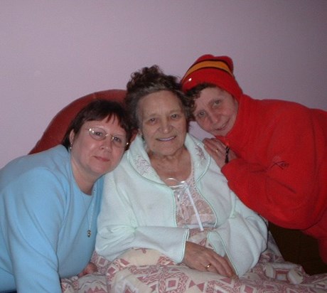 Evie, Mam & me in 2003